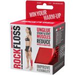 Rocktape RockFloss Tack Mobility Band, Compression Muscle Recovery, Floss for Muscle Soreness, 2" & 4" Width, Red