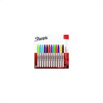 Sharpie Permanent Markers | Fine Point | Assorted Fun Colours | 18 Count