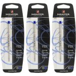 Sheaffer K Ballpoint Pen Refill, Medium Point, Blue Ink, 3/Pack (99325) by Sheaffer