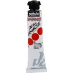 Studio Gouache Pebeo Fluid Paint - 220-Milliliter, Permanent White, Velvet Matte Formula, for Acrylic Painting and Illustration,