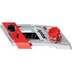 Swix Adjustable Aluminum Base Edge File Guide (0.5-2 Degrees) for Skis and Snowboards, Red/Silver