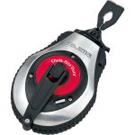 TAJIMA Chalk Box - Chalk-Rite Dura Snap-Line with Extra Bold 1mm Chalk Line & Integrated Handle Release - CR401S
