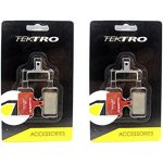 Tektro P20.11 Disc Brake Pads Metal Ceramic Compound, 2 Pack, STB1762