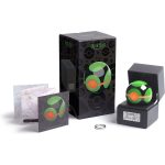 The Wand Company Dusk Ball Authentic Replica - Realistic, Electronic, Die-Cast Poke Ball with Ball and Display Case Light