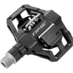 TIME Speciale 8 | Clipless Bike Pedals | Aluminum Pedal Body | Dual Sided Clipless with Platform | Mountain MTB | Black or