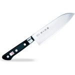 TOJIRO VG10 Clad Steel with Bolster Santoku 6.7 Inc 170mm