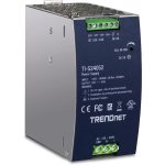 TRENDnet 240 W Single Output Industrial DIN-Rail Power Supply, TI-S24048, Extreme Operating Temp Range -25 to 70 °C(-13 to 158