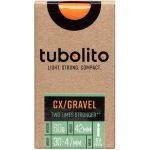 Tubolito | Unisex's CX/Gravel Bicycle Inner Orange Tube | 700 x 30-47
