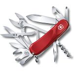 Victorinox Swiss Army Multi-Tool, Evolution S557 Pocket Knife, Red
