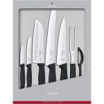 Victorinox Swiss Classic 7-Piece Knife Set in Black
